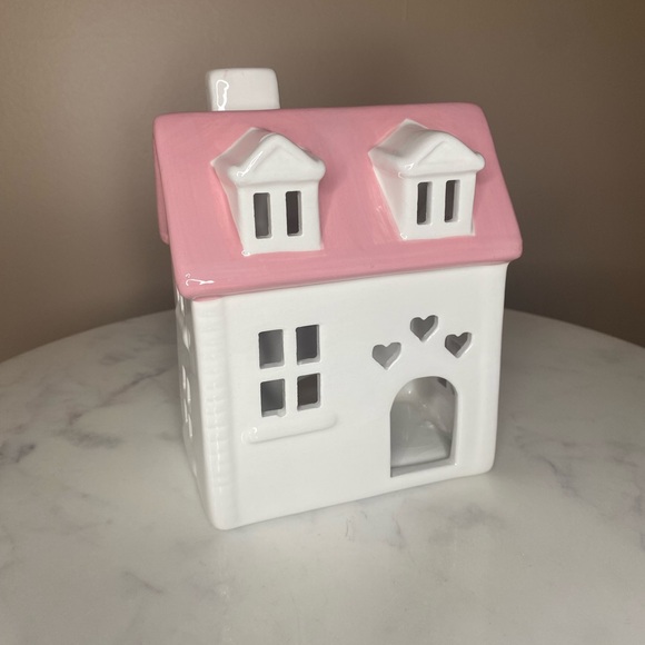 Target Spritz Small Pink White Building Table Decor - Picture 2 of 6